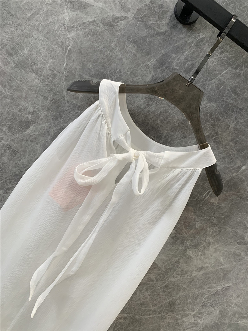 M1um1u sleeveless shirt vest tops replica clothes