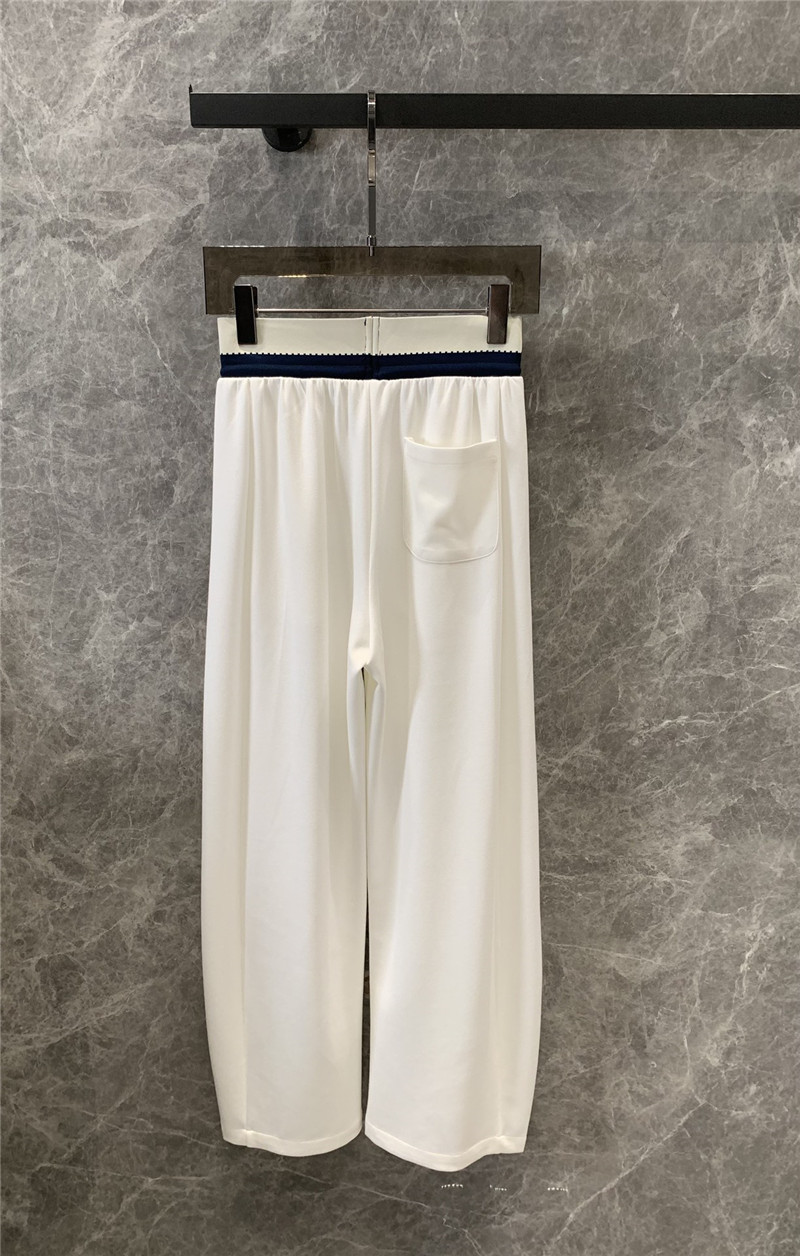 M1um1u elastic waist casual pants replicas clothes