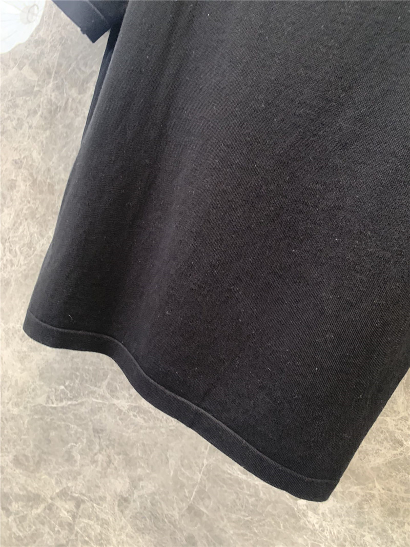D10r knitted short sleeve top replica designer clothes