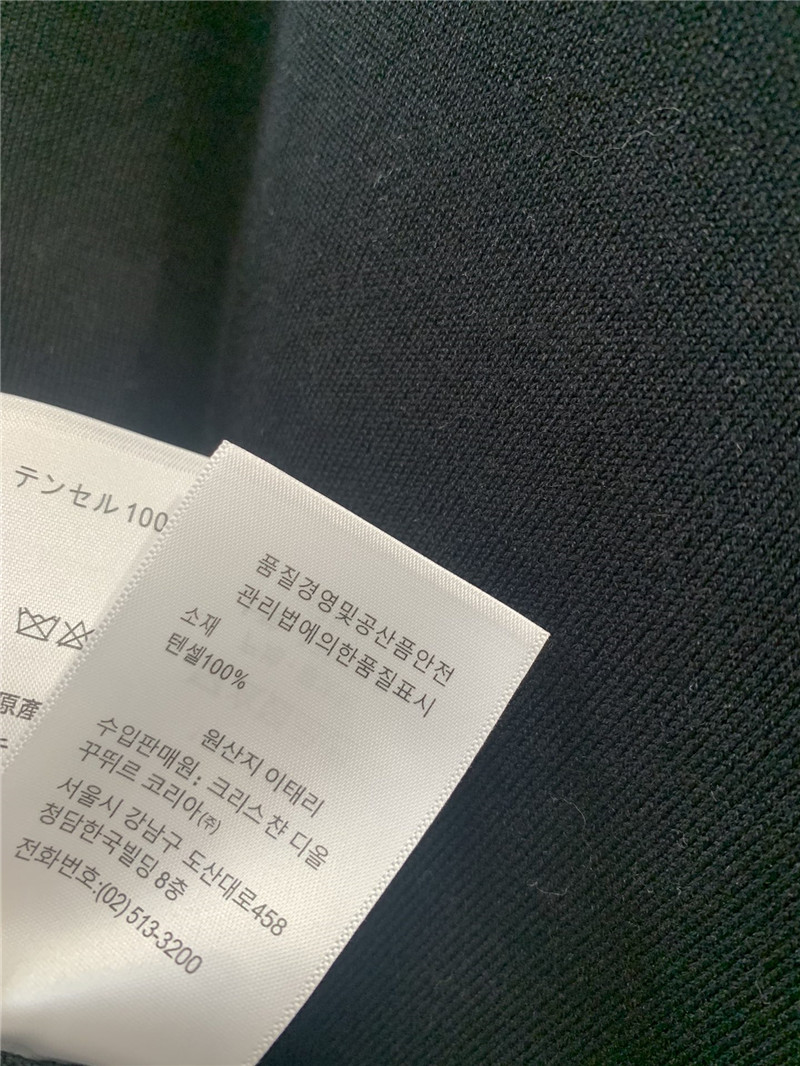 D10r knitted short sleeve top replica designer clothes