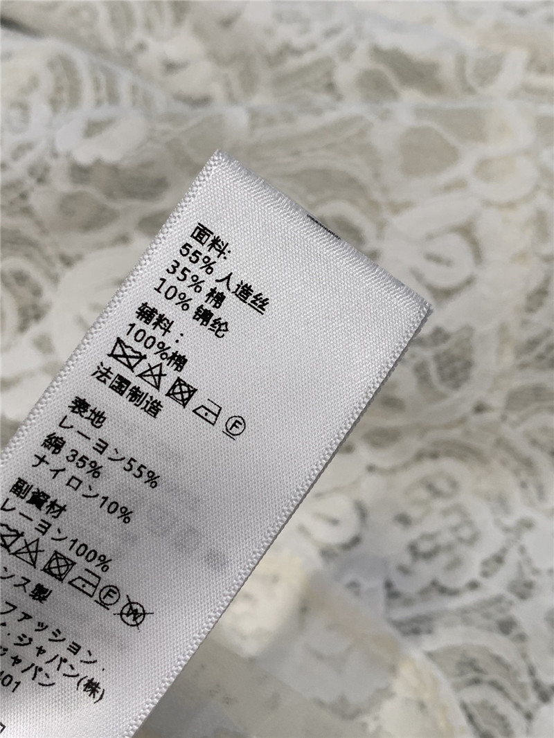 Ce1i*e thin lace waist mini jacket replica d&g clothing