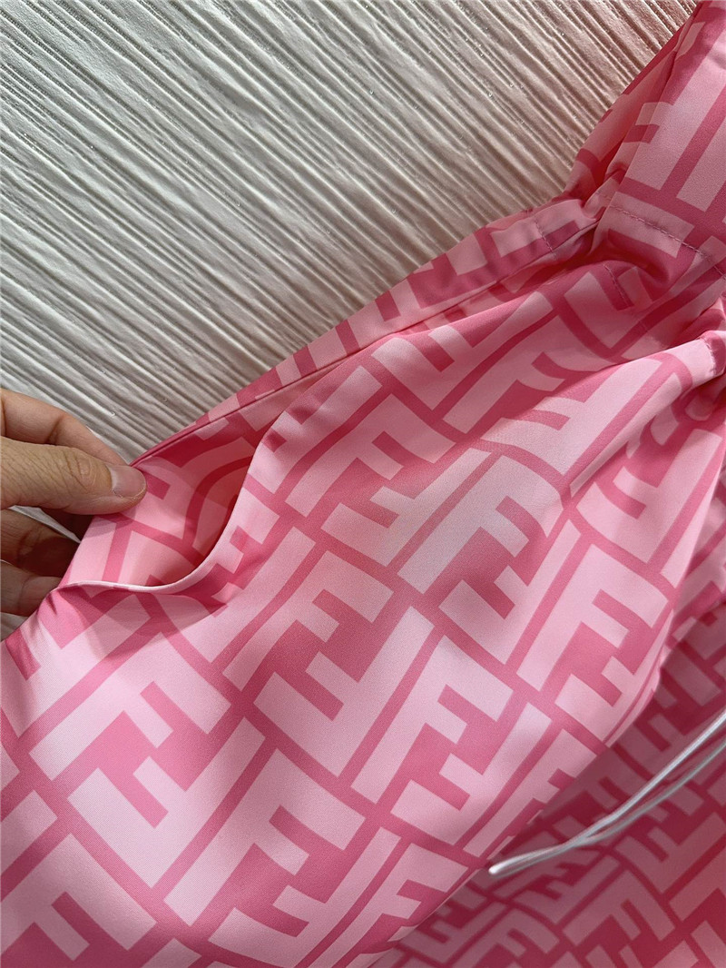 F**di preppy technical fabric shirt dress replica clothes