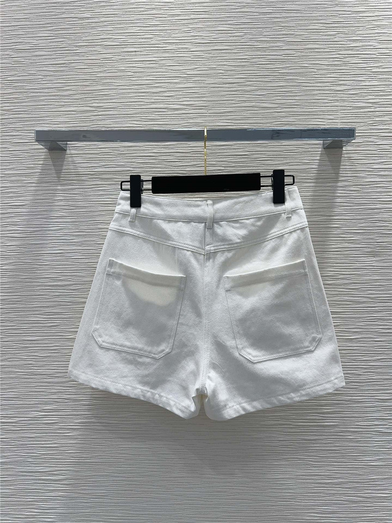 Ch**el denim denim shorts replica designer clothing websites