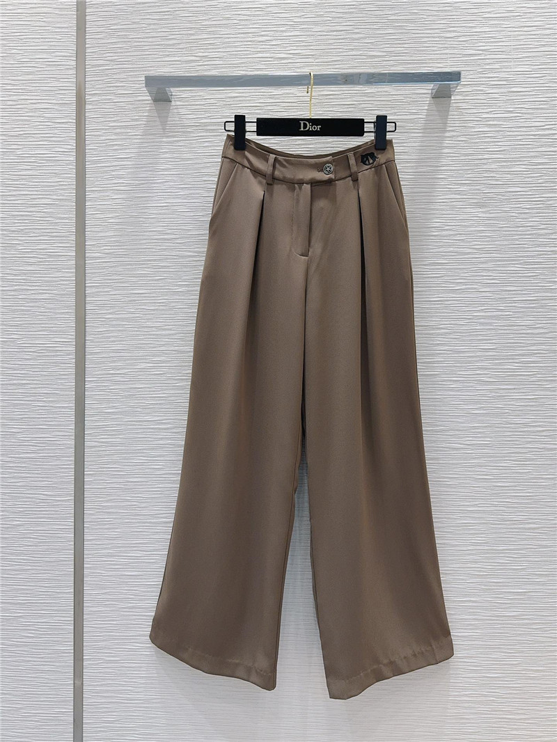 D10r trousers wide leg trousers replica designer clothes
