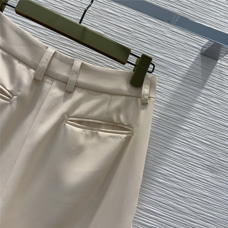 Gvc*1 lapel top + shorts set replica clothes