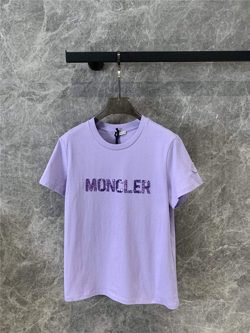 Moncler round neck short sleeve T-shirt replica designer clothes