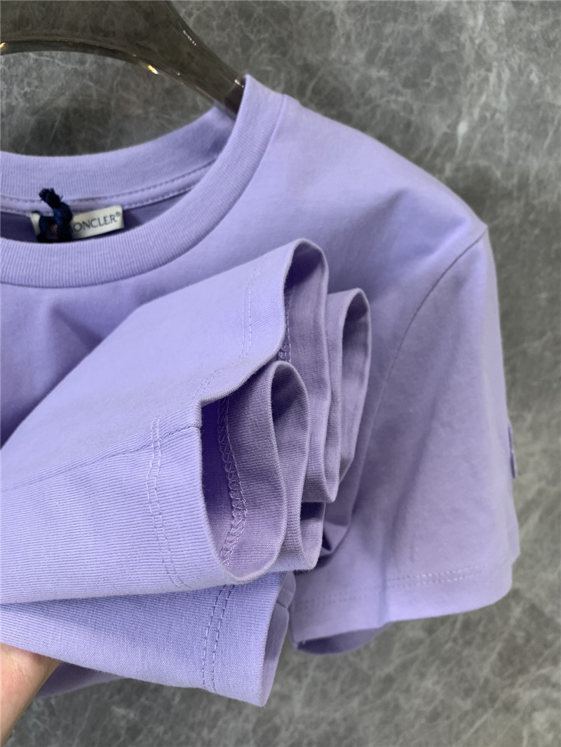 Moncler round neck short sleeve T-shirt replica designer clothes