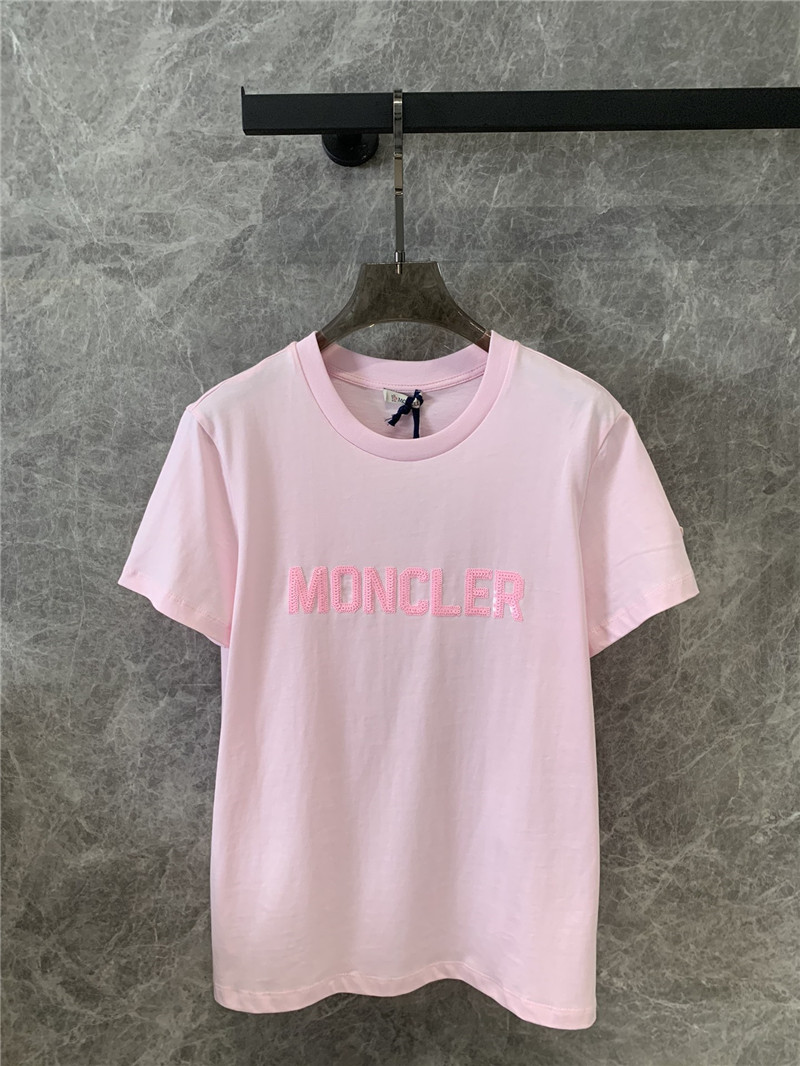 Moncler round neck short sleeve T-shirt replica designer clothes