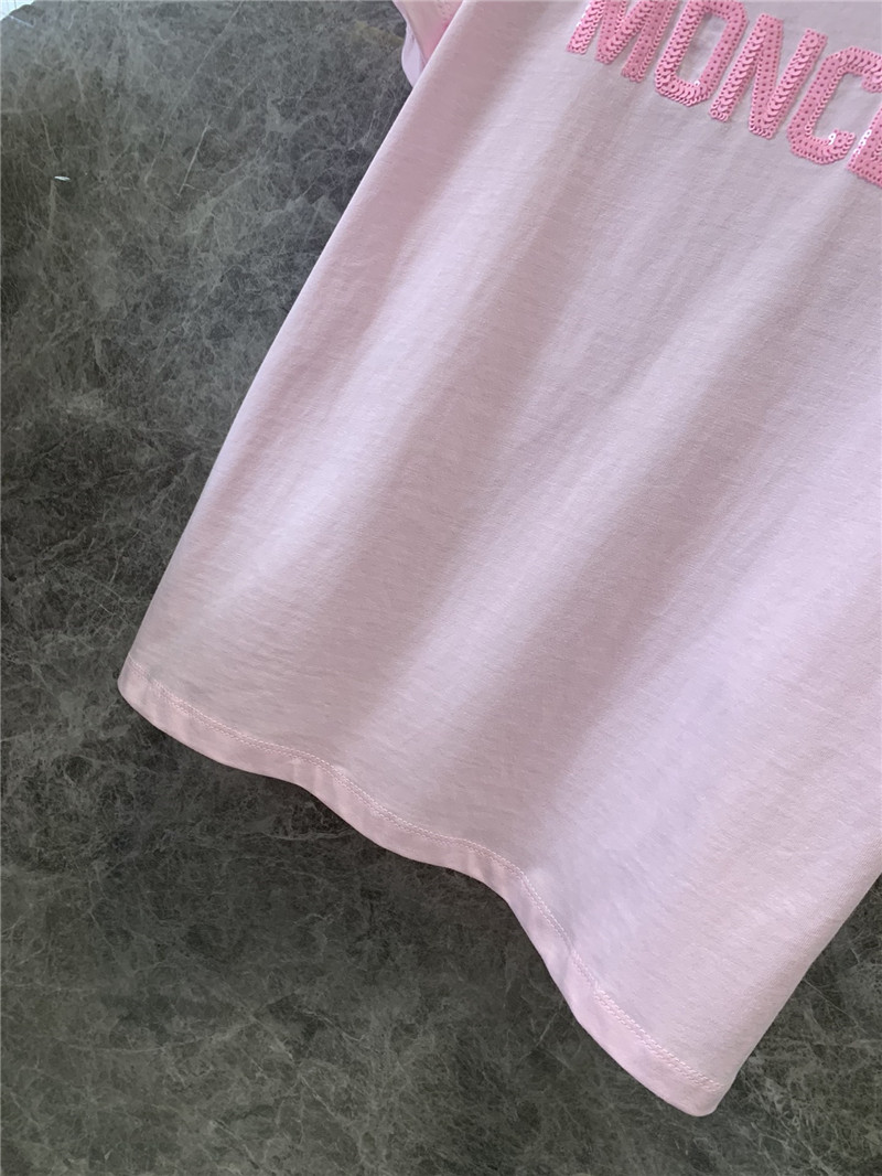 Moncler round neck short sleeve T-shirt replica designer clothes