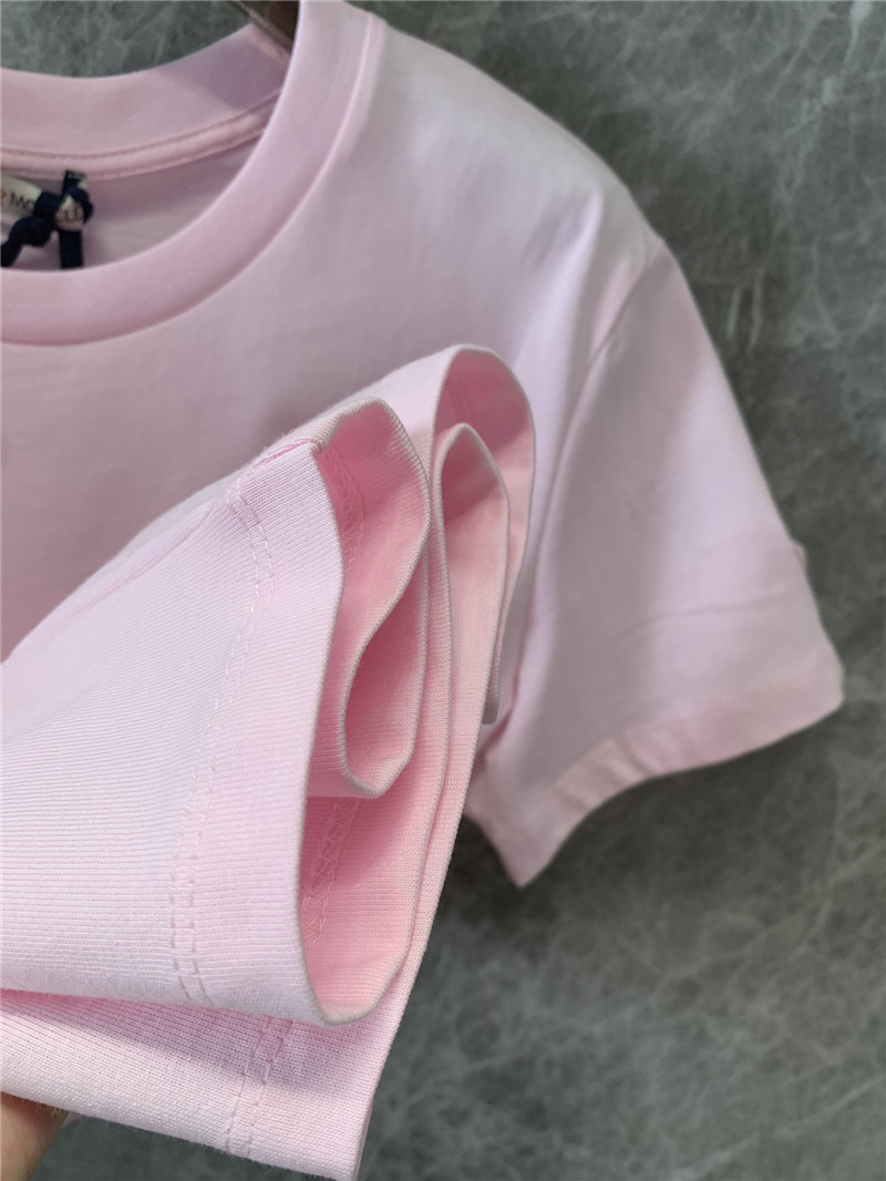 Moncler round neck short sleeve T-shirt replica designer clothes