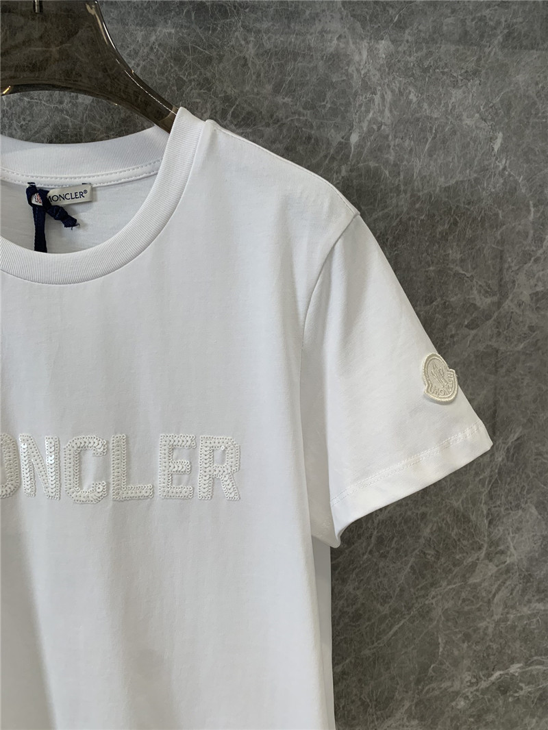 Moncler round neck short sleeve T-shirt replica designer clothes