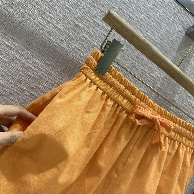 L0r0 P1ana linen casual shorts suit replica clothes