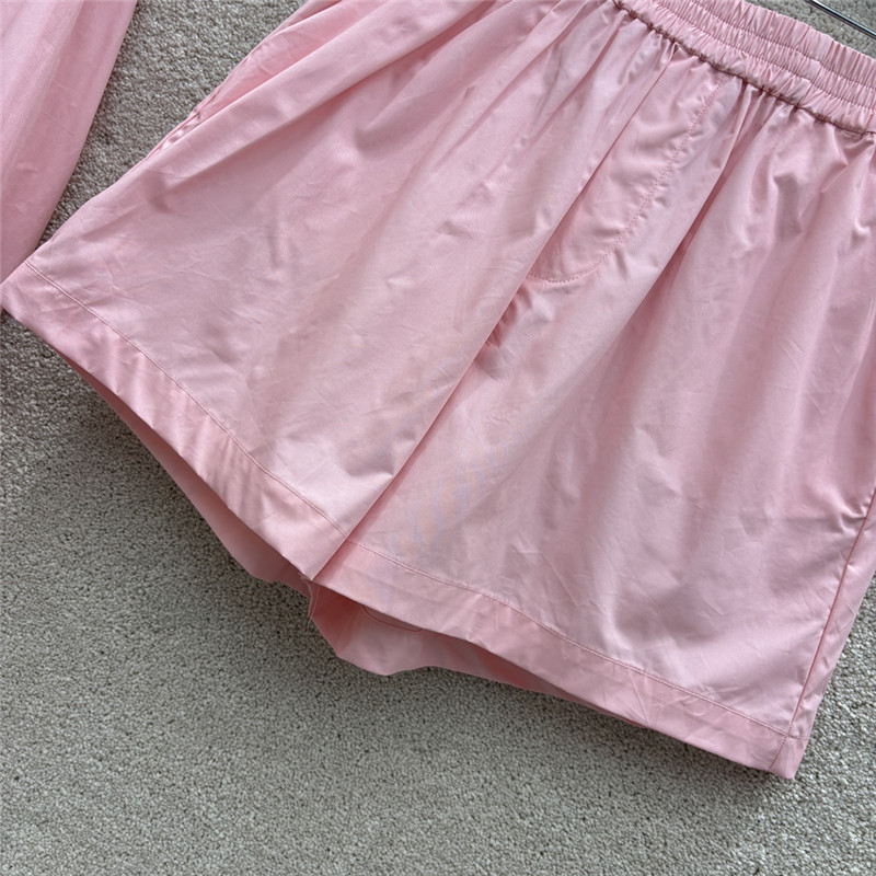 F**di long-sleeved shirt + high-waist casual pants replica clothes