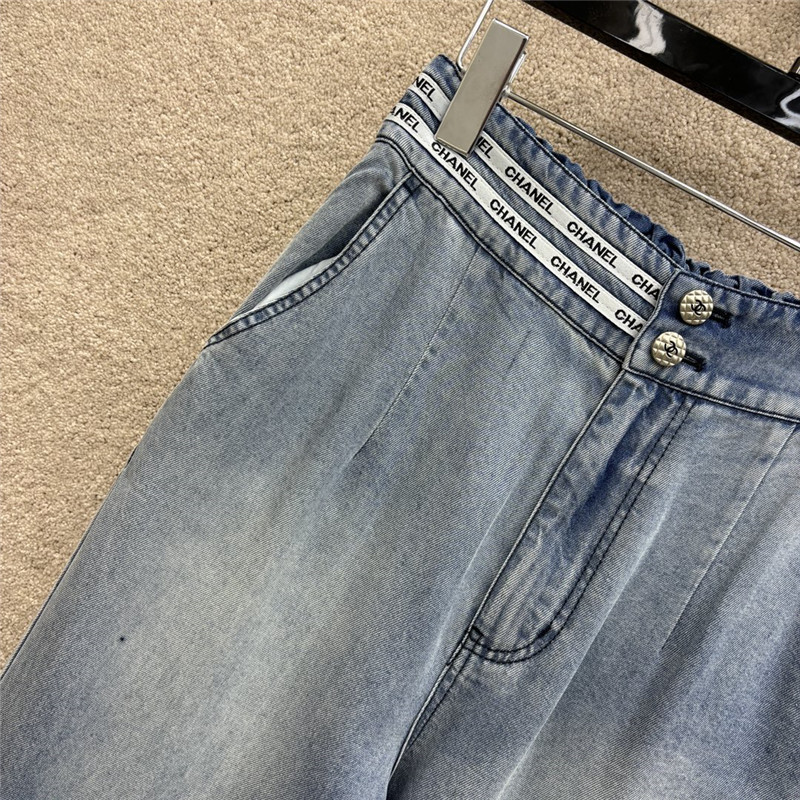Ch**el gradient straight jeans replica d&g clothing