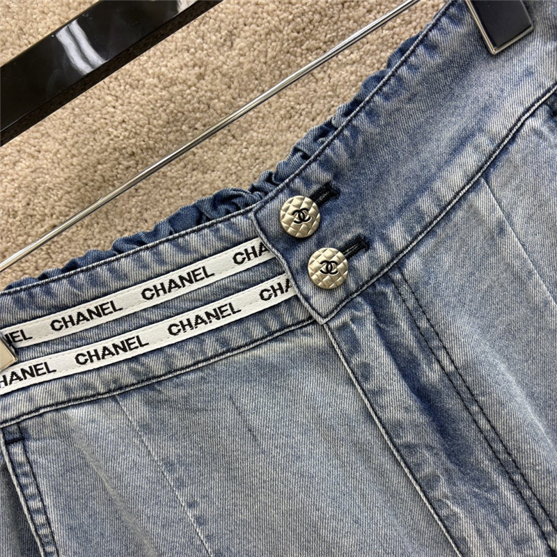 Ch**el gradient straight jeans replica d&g clothing