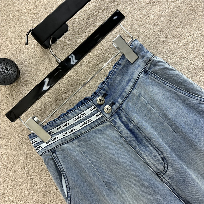 Ch**el gradient straight jeans replica d&g clothing