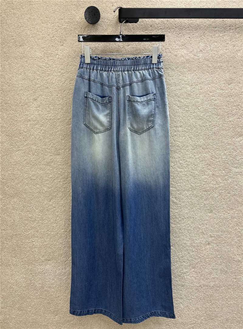 Ch**el gradient straight jeans replica d&g clothing