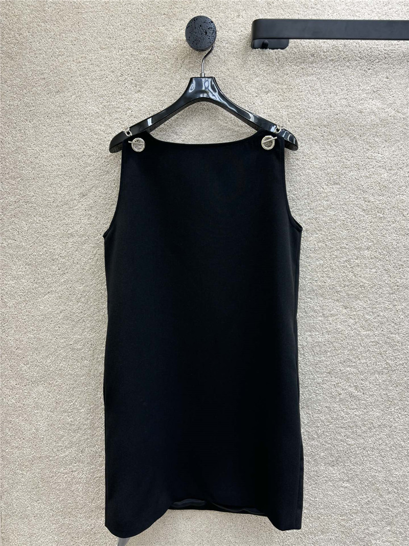 l0vis Vvtt0n lv logo chain strap shift dress replica clothes