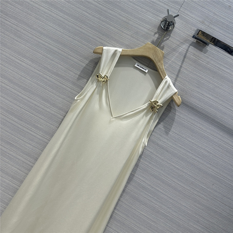 jil sander acetate vest dress replica clothing