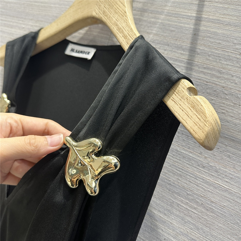 jil sander acetate vest dress replica clothing