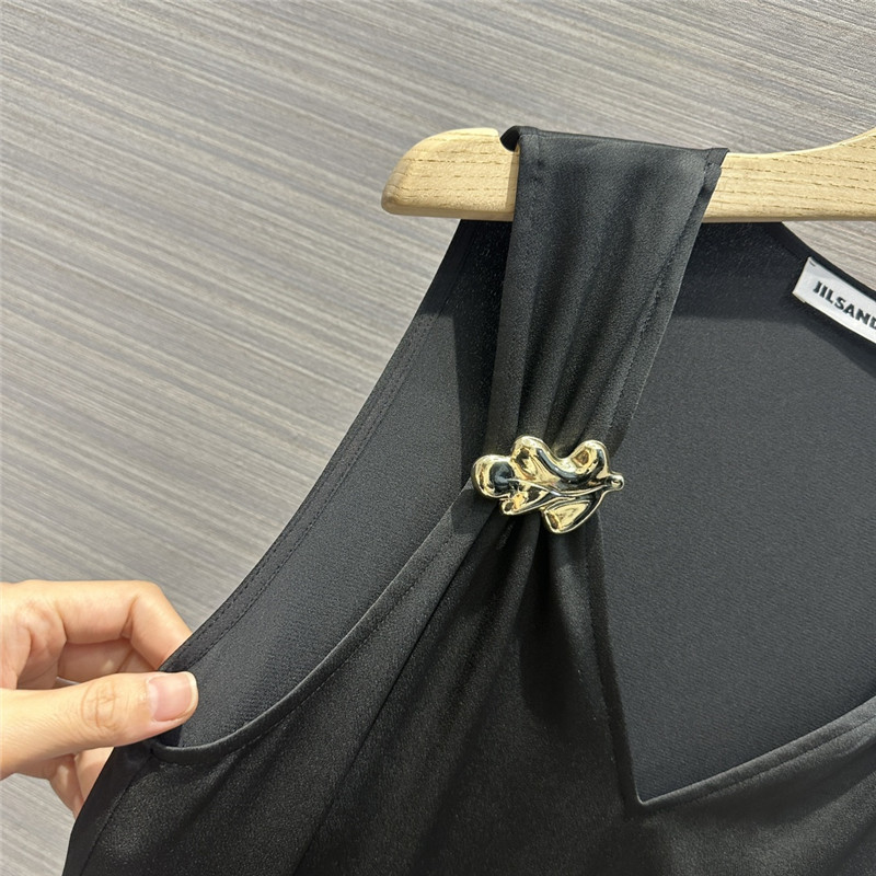 jil sander acetate vest dress replica clothing