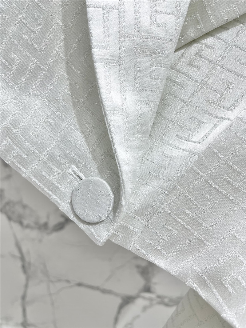 Balmain acetate jacquard small suit replica designer clothes