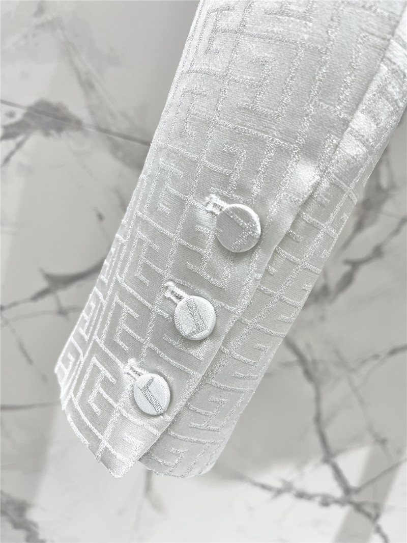 Balmain acetate jacquard small suit replica designer clothes