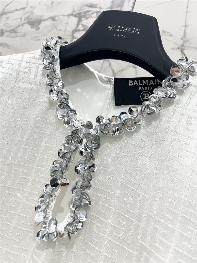 Balmain waist sleeveless dress replica d&g clothing