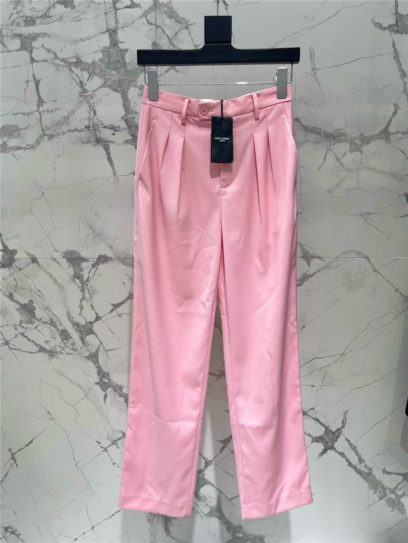 Y51 pink suit + trousers replica clothing
