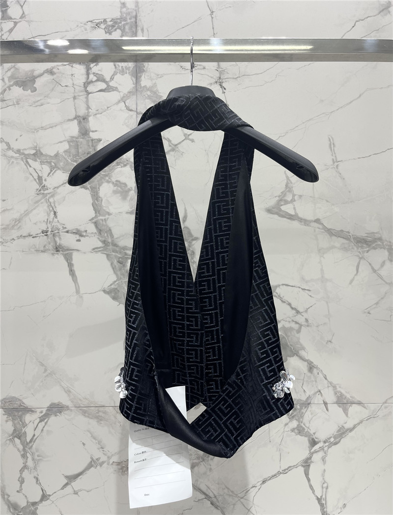 Balmain new vest replica clothes