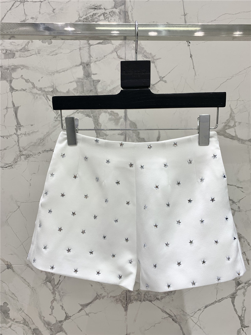 Balmain acetate satin shortscheap replica designer clothes