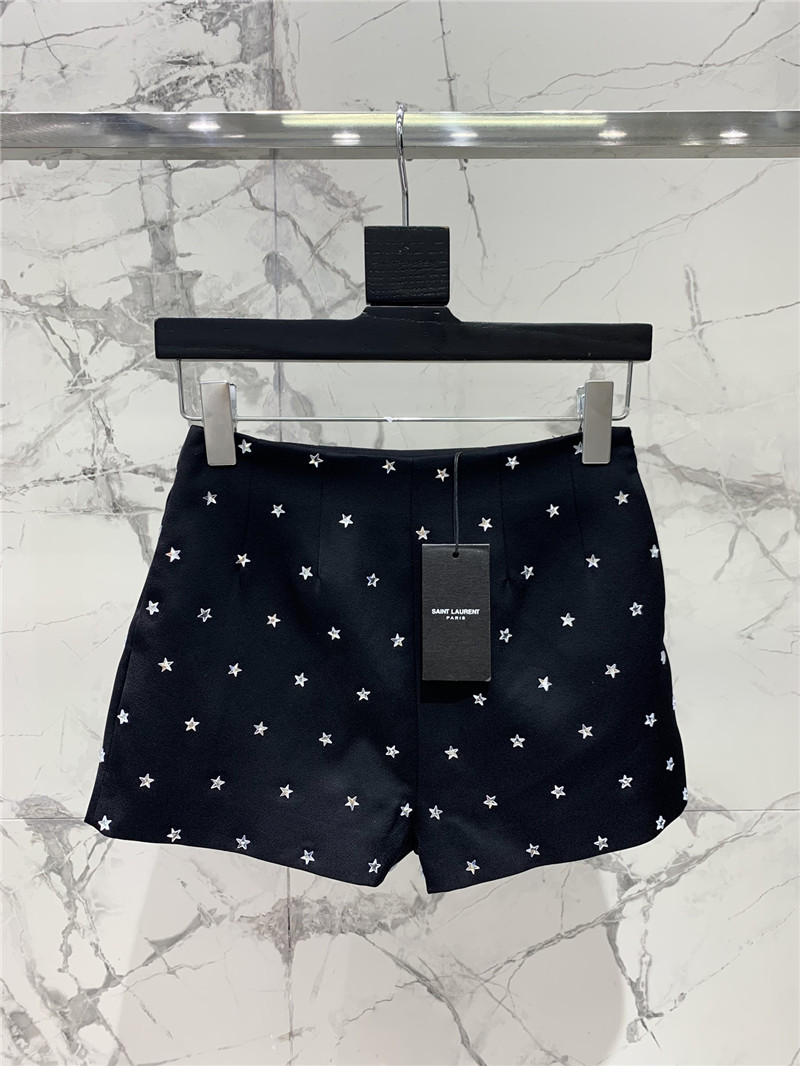 Balmain acetate satin shortscheap replica designer clothes