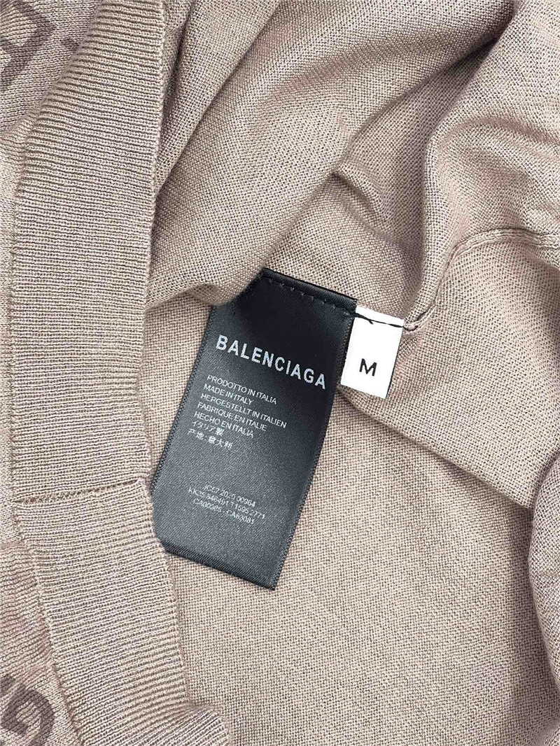 Ba1en*iaga new knitted short-sleeved replica designer clothes