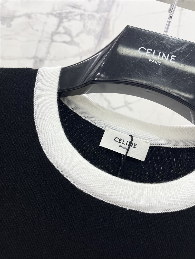 Ce1i*e logo short-sleeve knit top