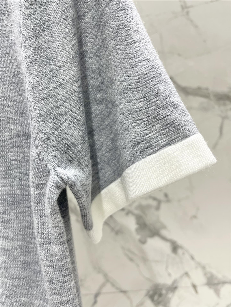 Ce1i*e contrast color sweater replica d&g clothing