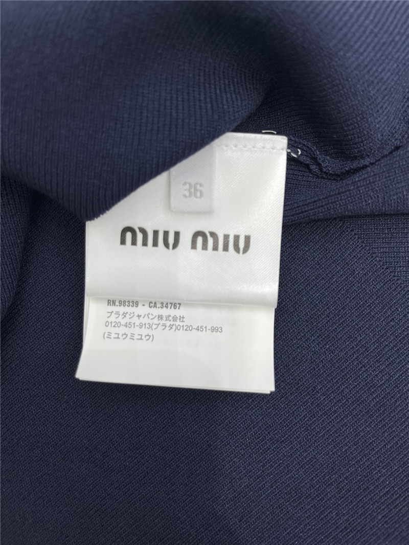 M1um1u new vest dress replica clothes