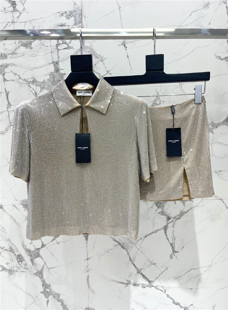 y51 hot D1am0nd vest + skirt suit replica clothing sites