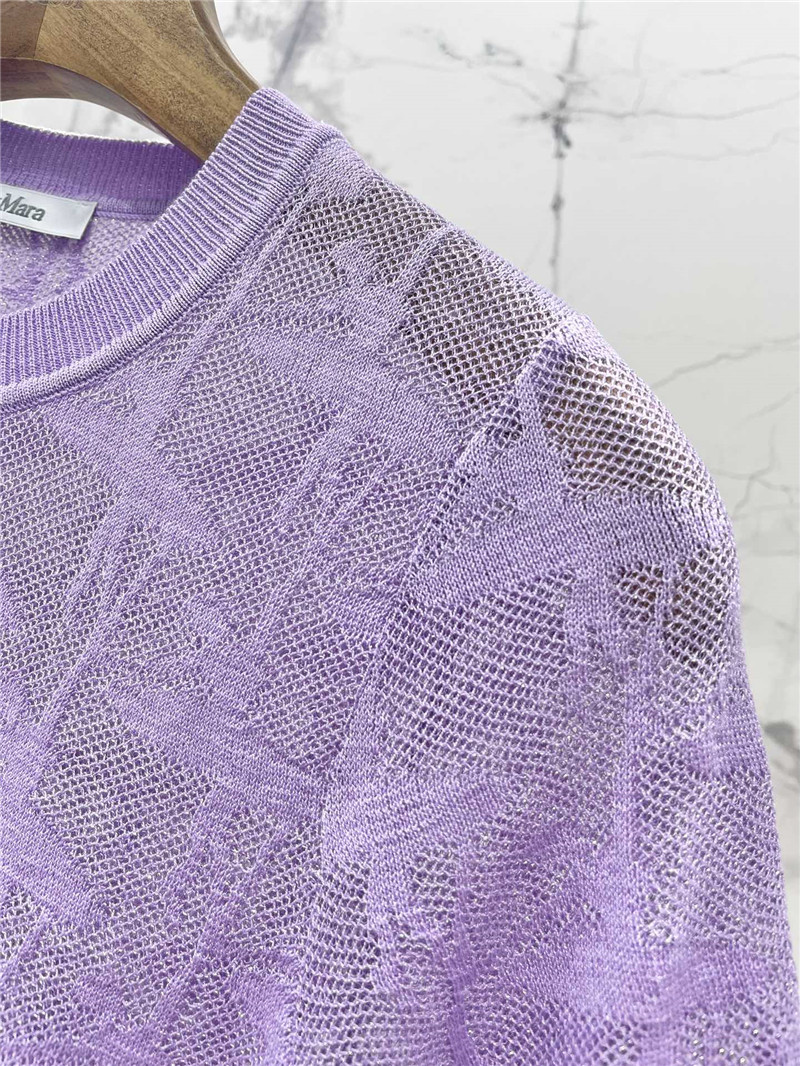 Vanitoo round neck knitted short sleeve replica clothing