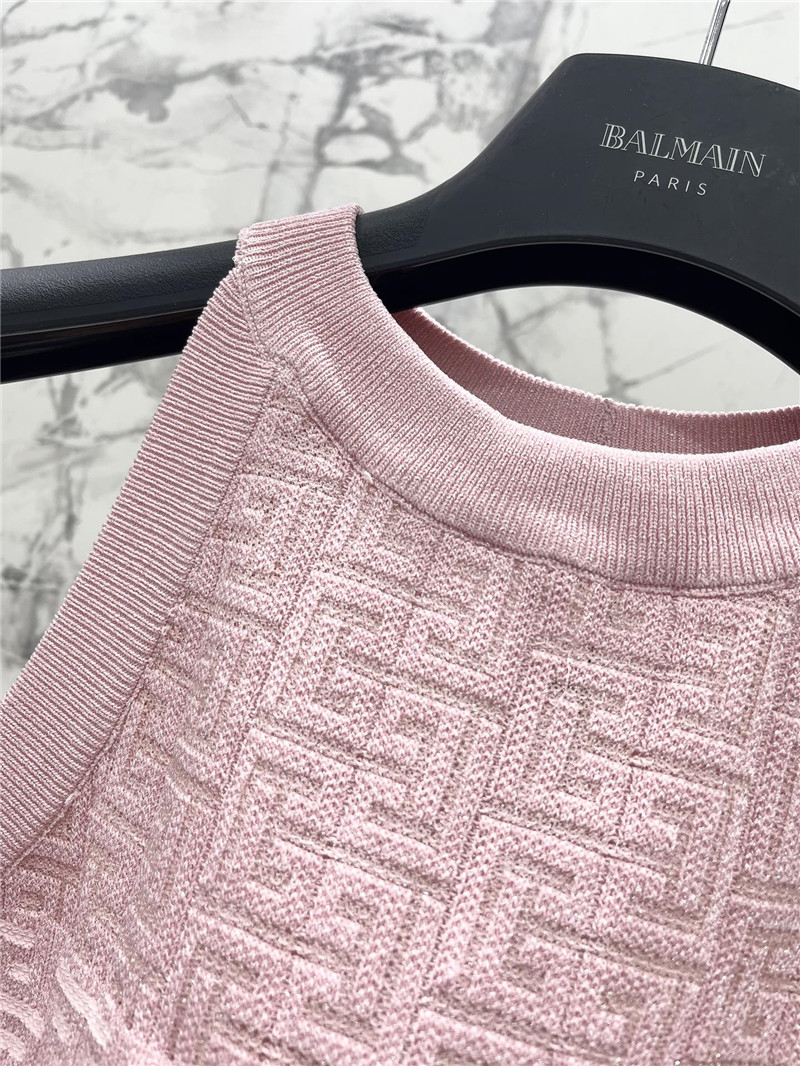 Balmain sleeveless vest cheap replica designer clothes