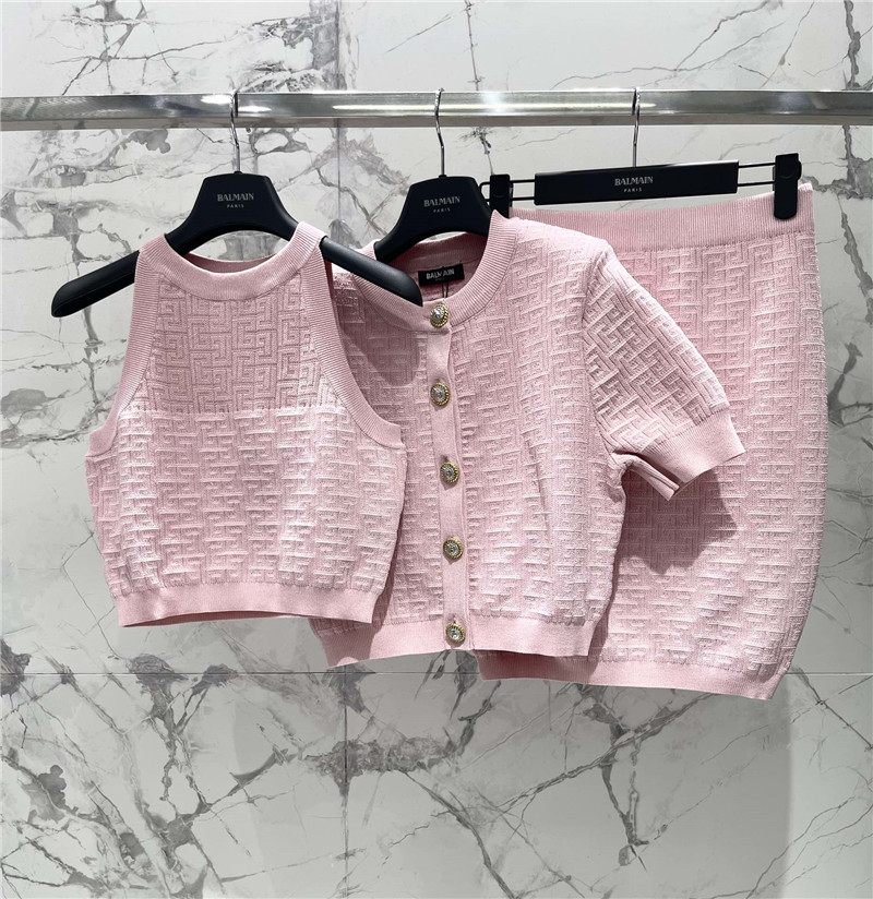 Balmain sleeveless vest cheap replica designer clothes