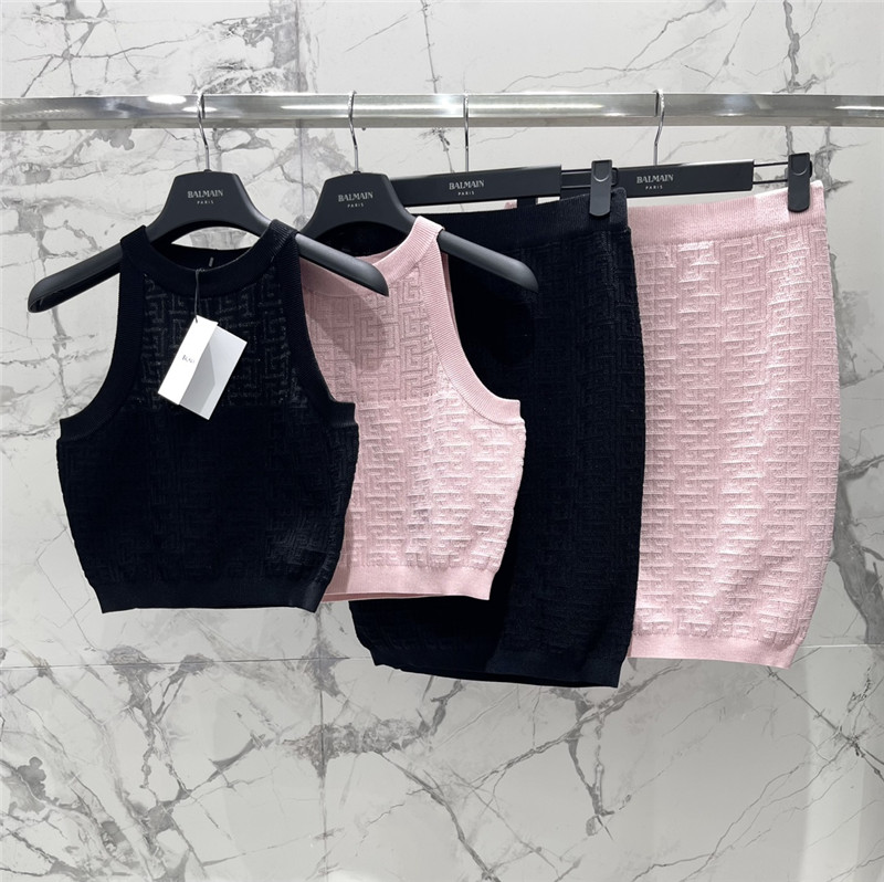 Balmain sleeveless vest cheap replica designer clothes