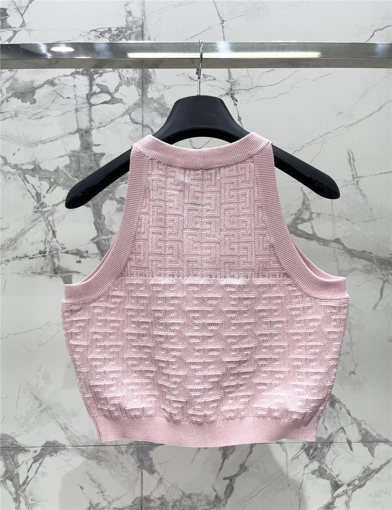 Balmain sleeveless vest cheap replica designer clothes