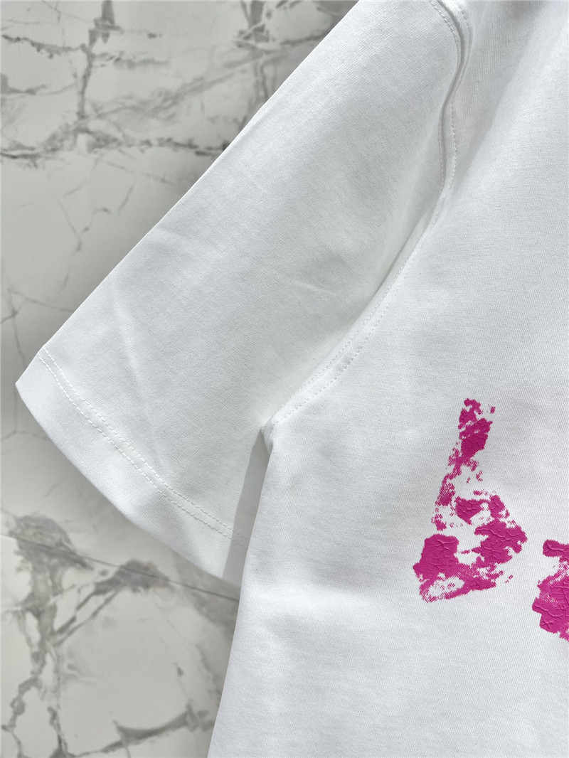 Ba1en*iaga pure cotton round neck short sleeve replica clothing