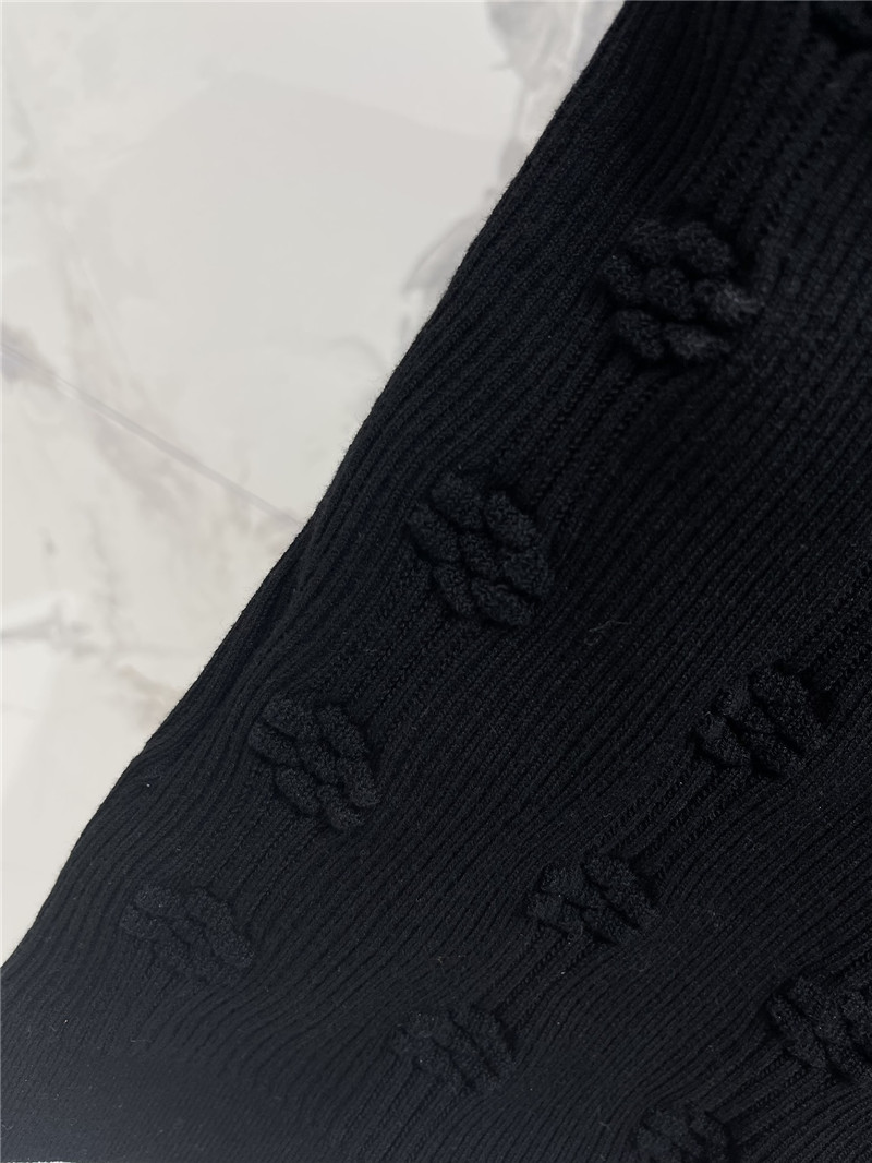 Ch**el three-dimensional crochet knit top replica d&g clothing