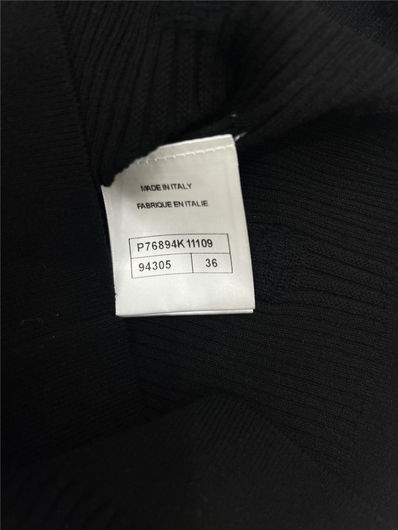 Ch**el three-dimensional crochet knit top replica d&g clothing