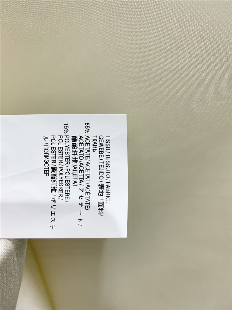 Y51 acetate silk satin top replica designer clothes