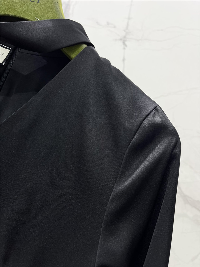 Gvc*1 butterfly satin dress replica designer clothes