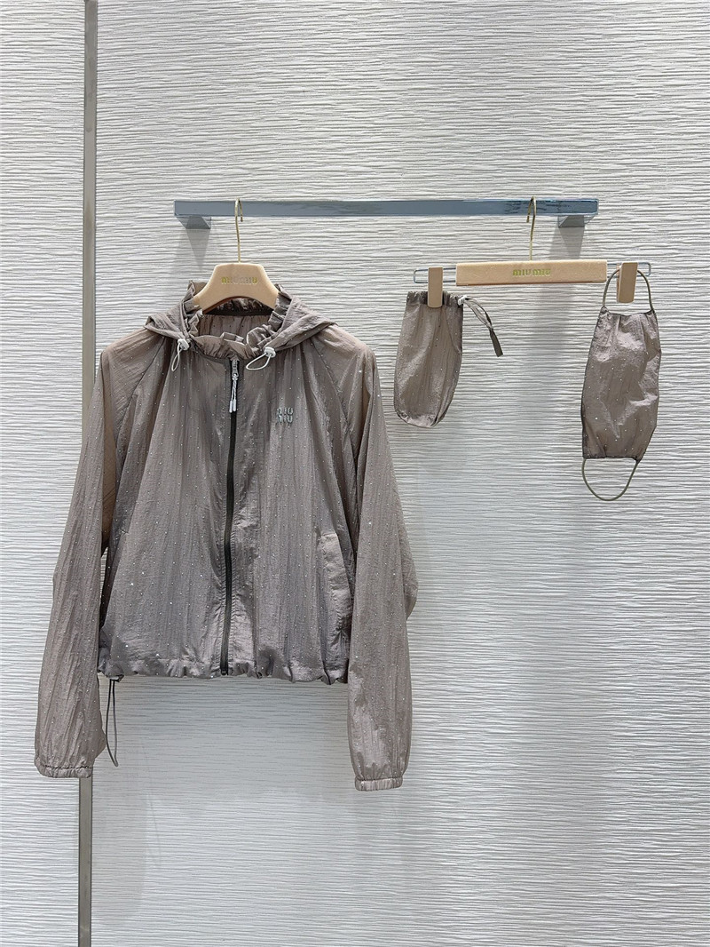 M1um1u new sun protection clothing replica designer clothes