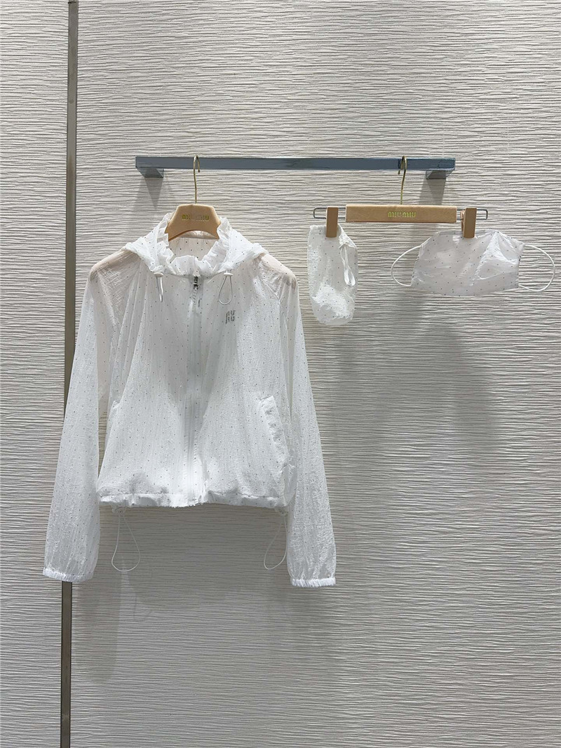 M1um1u new sun protection clothing replica designer clothes