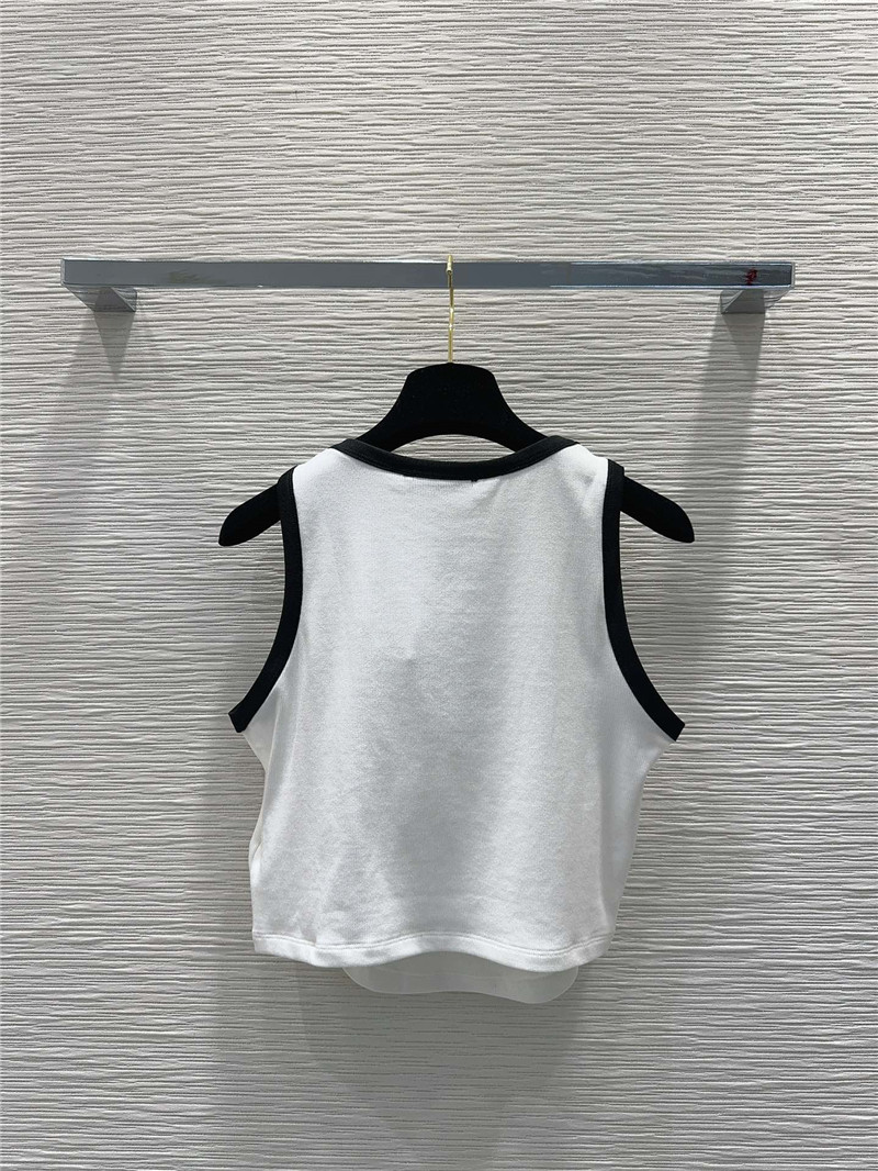 Pra*a color block collision light luxury suit replica d&g clothing